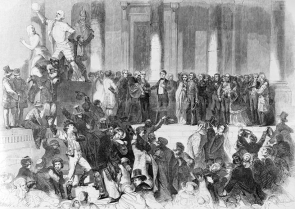 Inauguration of Franklin Pierce