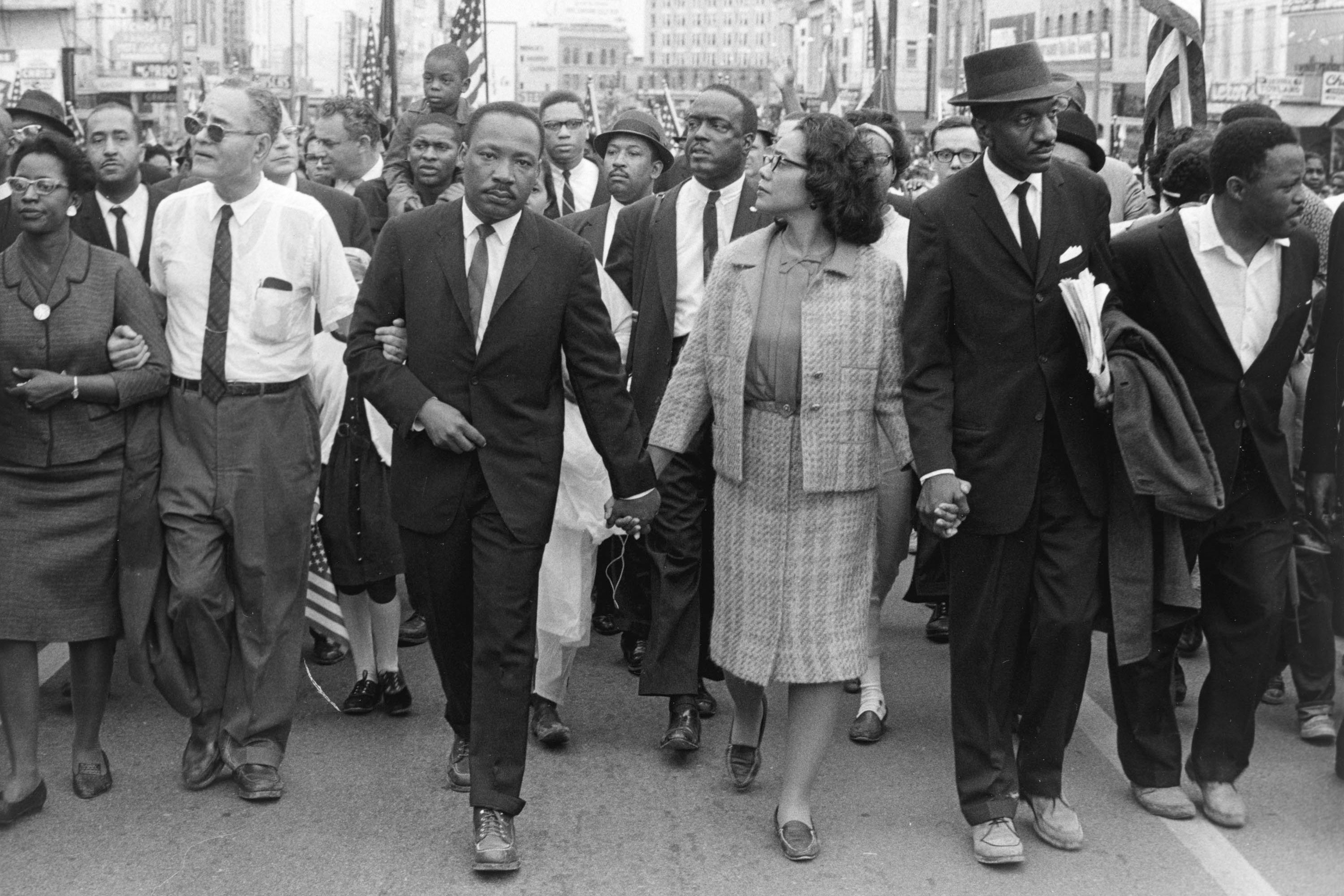 Americans Celebrate Slain Civil Rights Leader Martin 