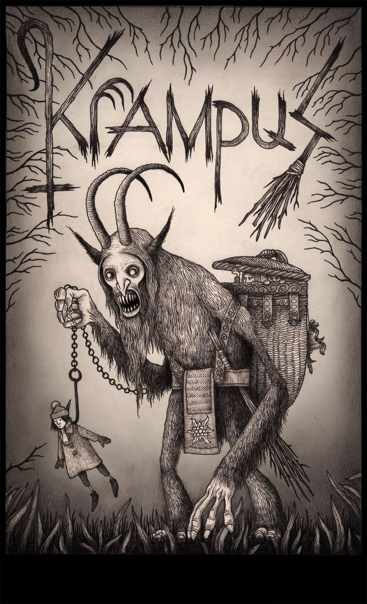 Featured image of post Krampus Drawing Easy When you first start learning how to draw start out
