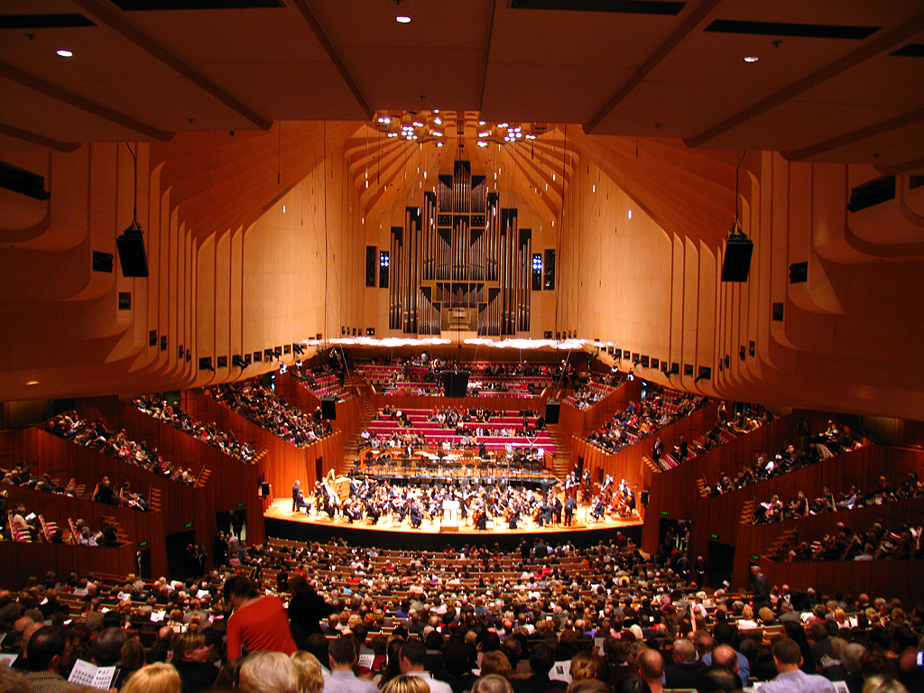 seeing an opera at the sydney opera house